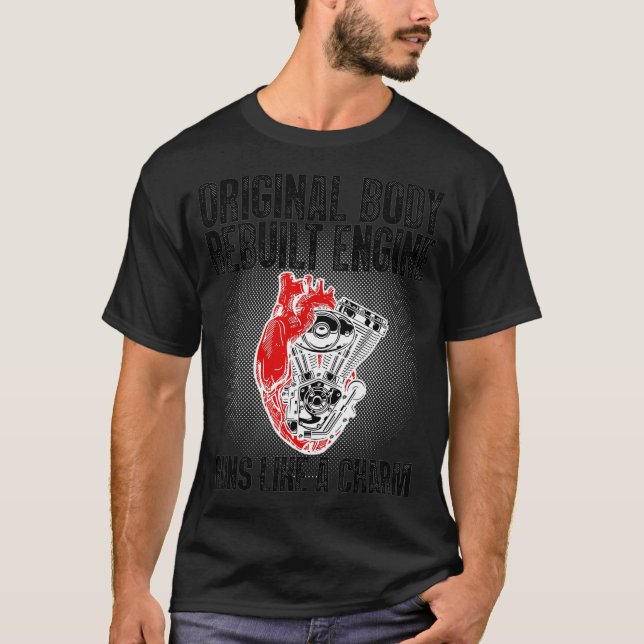 Funny Open Heart Operation Erholung Survivor Gesch T-Shirt (Vorderseite)