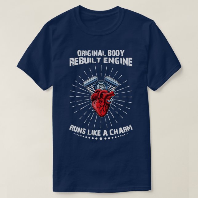 Funny Open Heart Operation Original Body T-Shirt (Design vorne)