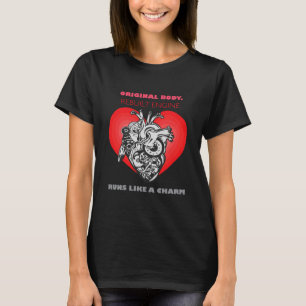 Funny Open Heart Operation Transplantation T-Shirt