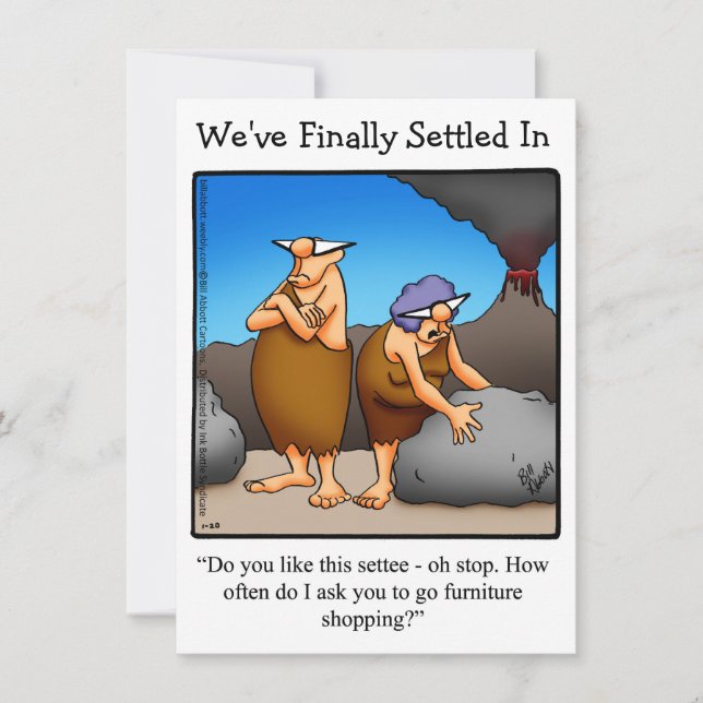 Funny Open House Party Einladungen (Vorderseite)