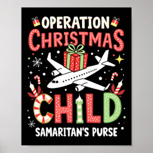 Funny Operation Weihnachtskinderfamilie Matching X Poster
