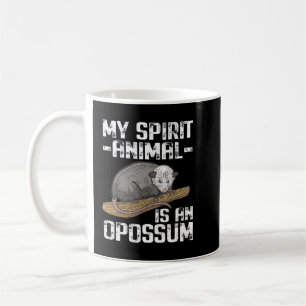 Funny Opossum Mein Geiststier ist ein Opossum Kaffeetasse