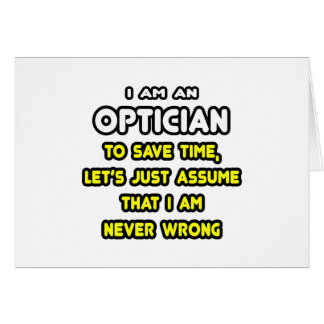 Funny Optician T - Shirt und Geschenke