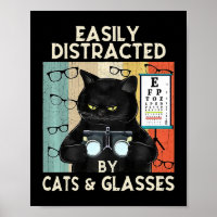 Funny Optometrie leicht von Katzen & Glasse abgele