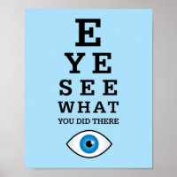 Funny Optometrie Pun Eye Sehen