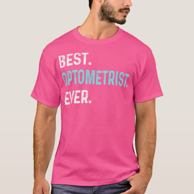 Funny Optometrist Shirts Geschenk für Augenarzt (Vorderseite)