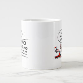 Funny Optometrist Weihnachten Cartoon Kunst Jumbo-Tasse