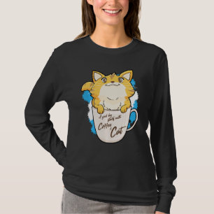 Funny Orange Cat Tasse Cat Idee T-Shirt