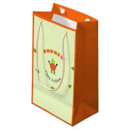 Funny Orange Kleine Geschenktüte