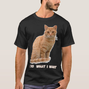 Funny Orange Tabby Cat Liebhaber Geschenke T-Shirt