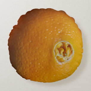 Funny Orange Wurfkissen Rundes Kissen