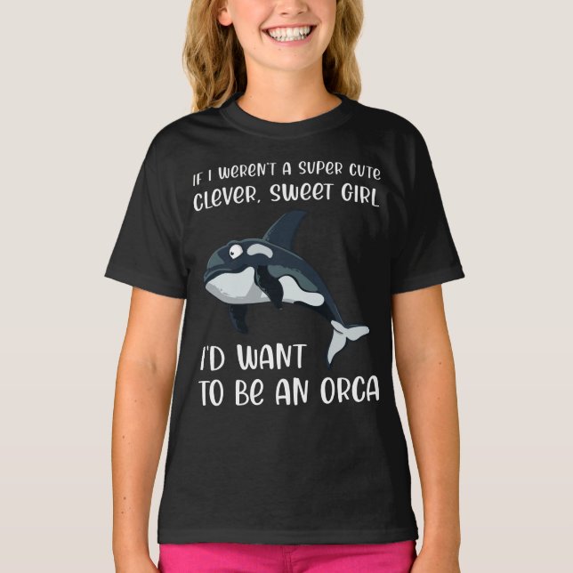 Funny Orca Lover Giro Quote Sprichwort Slogan Kill T-Shirt (Vorderseite)