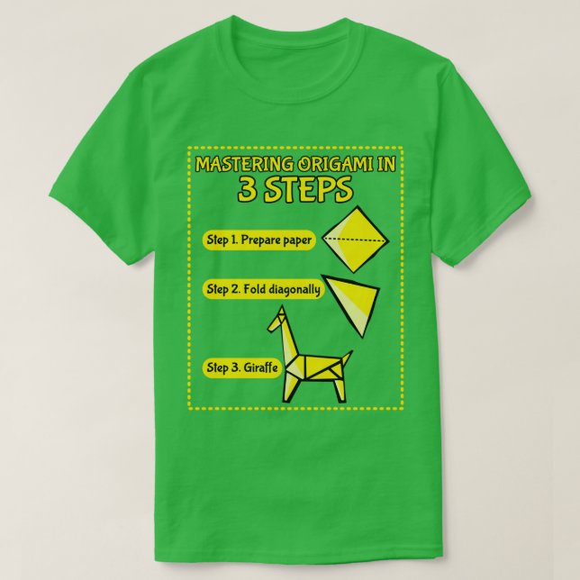 Funny Origami T-Shirt (Design vorne)