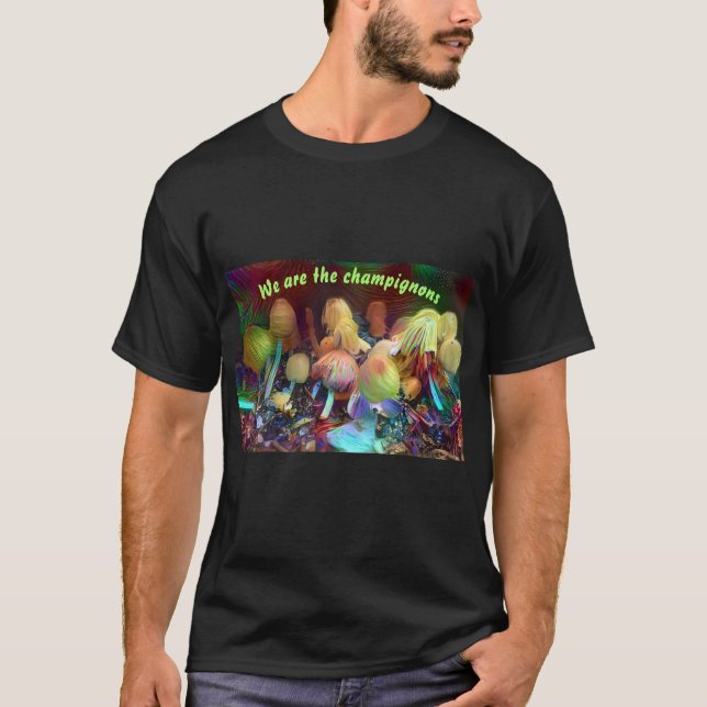 Funny Original T-shirt “We are the champignons” (Vorderseite)