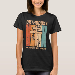 Funny Orthodox Orthodoxie verkündet die Sünde der  T-Shirt