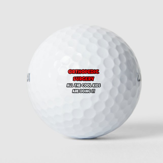 Funny Orthopädische Chirurgen Shirts und Geschenke Golfball (Vorderseite)