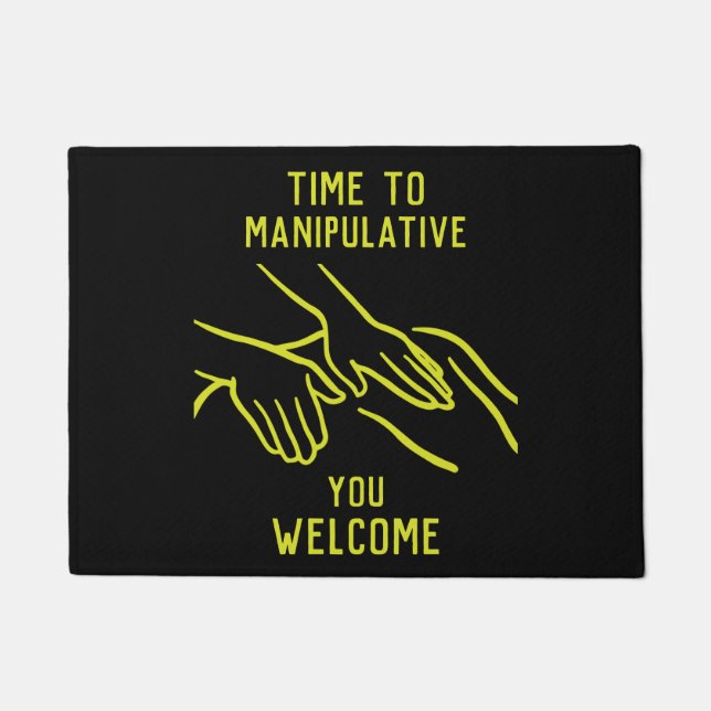 Funny Osteopath Geschenke Fußmatte (Vorderseite)