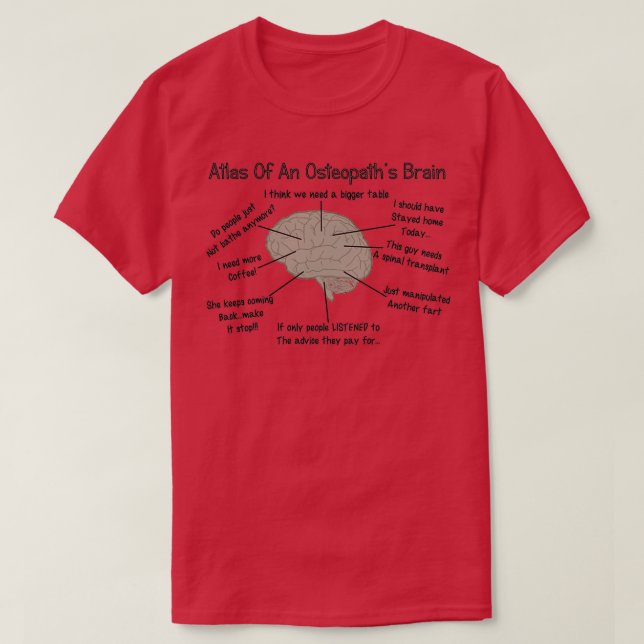Funny Osteopathischer Arzt Geschenke 1 T-Shirt (Design vorne)
