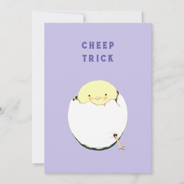 Funny Oster Feiertagskarte (Vorderseite)