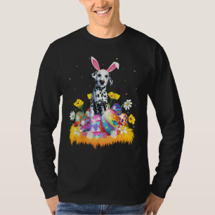 Funny Ostereier Dalmatiner Dog Ostersonntag T-Shirt