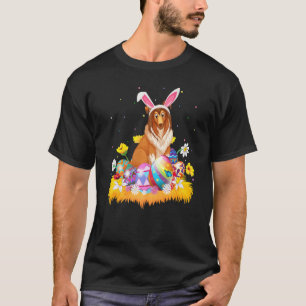 Funny Ostereier Shetland Sheepdog Ostern Sonntag T-Shirt