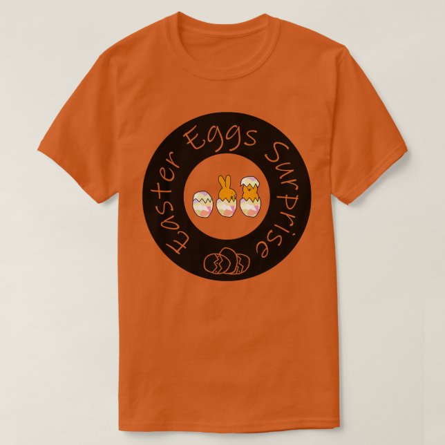 Funny Ostereier Überraschung Bunny Rabbit T-Shirt (Design vorne)