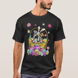 Funny Ostertag Ostereier Bunny English Bulldog T-Shirt