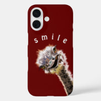 Funny Ostrich iPhone Case