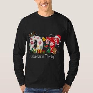 Funny OT Krankenpflege Berufskrankentherapie Santa T-Shirt