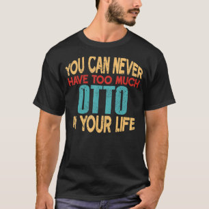 Funny Otto Personalisiert Tshirt Vorname Joke Ite