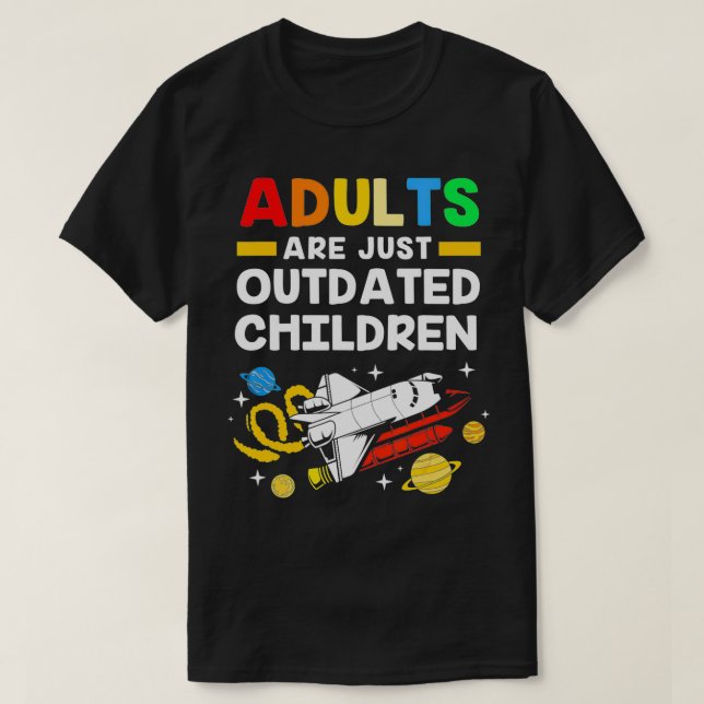 Funny Outer Space Science Teacher Solar System Adu T-Shirt (Design vorne)