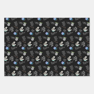 Funny Over Hill Wrapping Paper Geschenkpapier Set