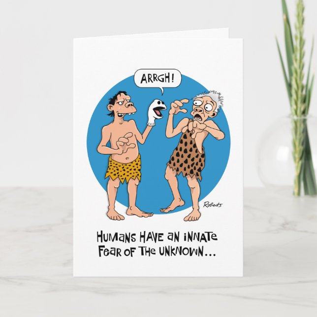 Funny Over the Hill Birthday Card Karte (Vorderseite)