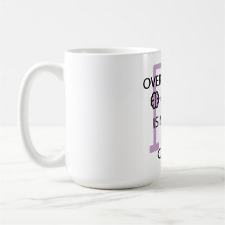 Funny Overthinking Is My Best Cardio Gym Workout Kaffeetasse
