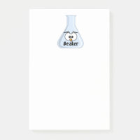 Funny Owl Beaker Cartoon Naturwissenschaften Illus