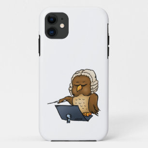 Funny Owl Conductor Cartoon Case-Mate iPhone Hülle