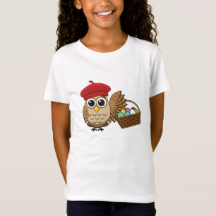 Funny Owl Ostereier Jagd T-Shirt