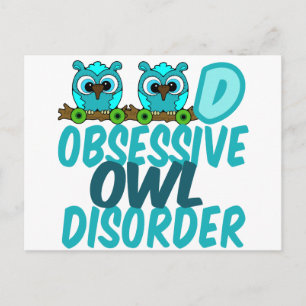 Funny Owl Postkarte