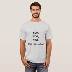Funny Owl T-Shirt
