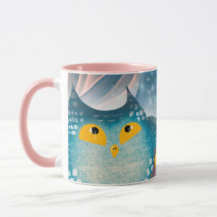 Funny Owl Tasse Wrap - Animal Lovers Tasse