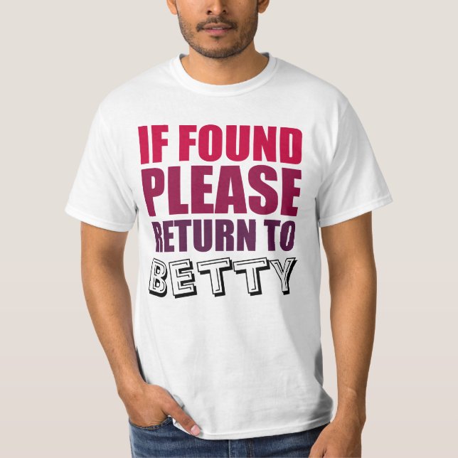 Funny Paares Shirts Personalisiert (Vorderseite)