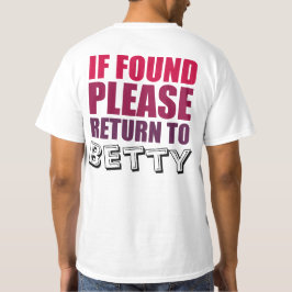 Funny Paares Shirts Personalisiert