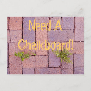 Funny Paares Stones Weeds Walkway Foto Postkarte