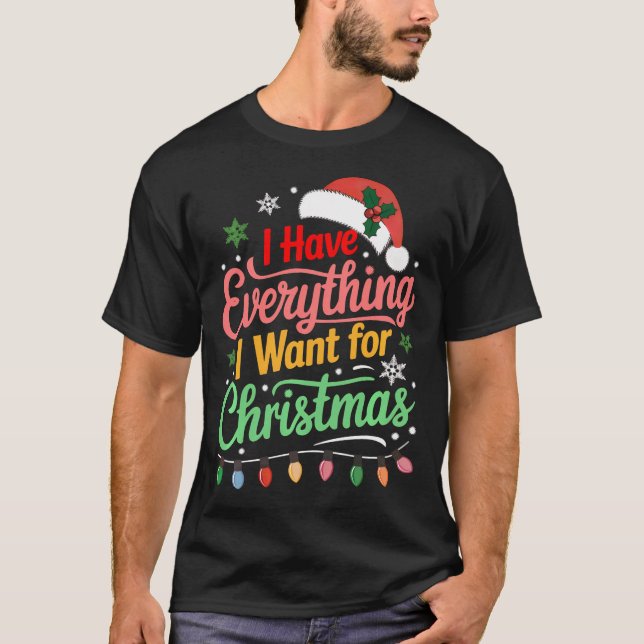 Funny Paares Weihnachtswitz Matches Ich habe jedes T-Shirt (Vorderseite)