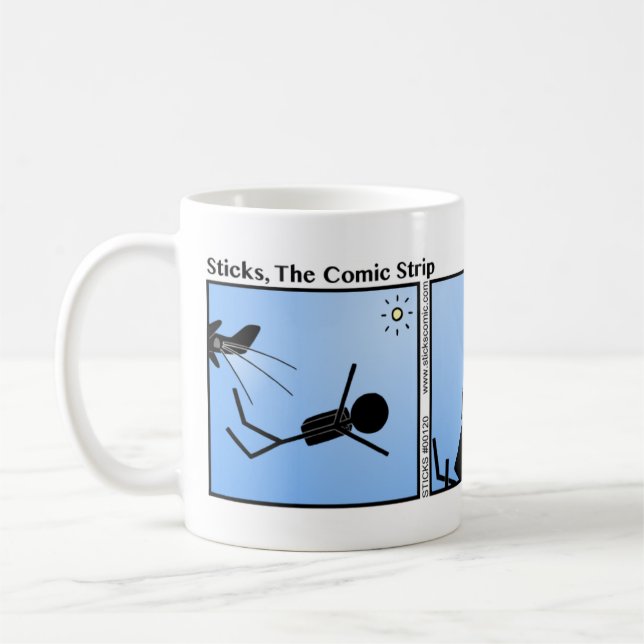 Funny Pack Ihre eigene Rute Stickman Tasse - 120 (Links)