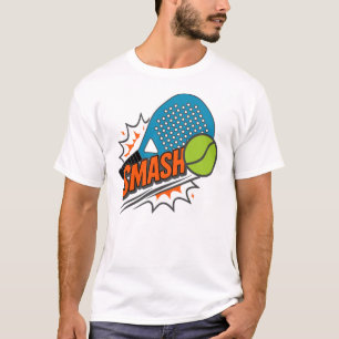 Funny Padel Smash - Sportfan T-Shirt
