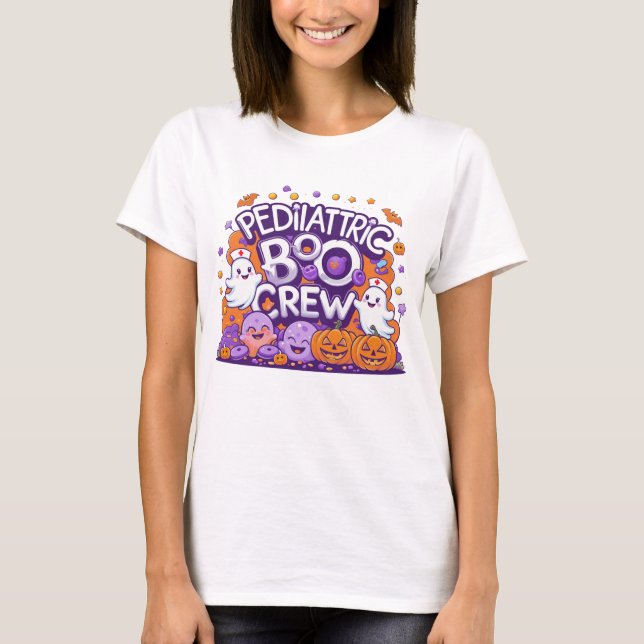 Funny Pädiatric Bode Crew T-Shirt Spooky Kindergei (Vorderseite)