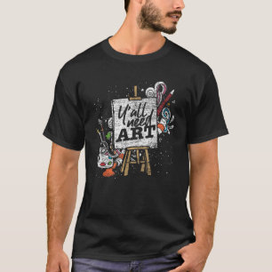 Funny Painter Gift Idee New Orleans Zeichnend Kuns T-Shirt