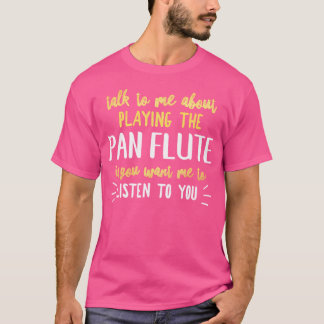 Funny Pan Flute Shirt für Musik für Männer und Fra
