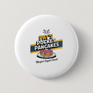 Funny Pancake Breakfast Sprichwort Button